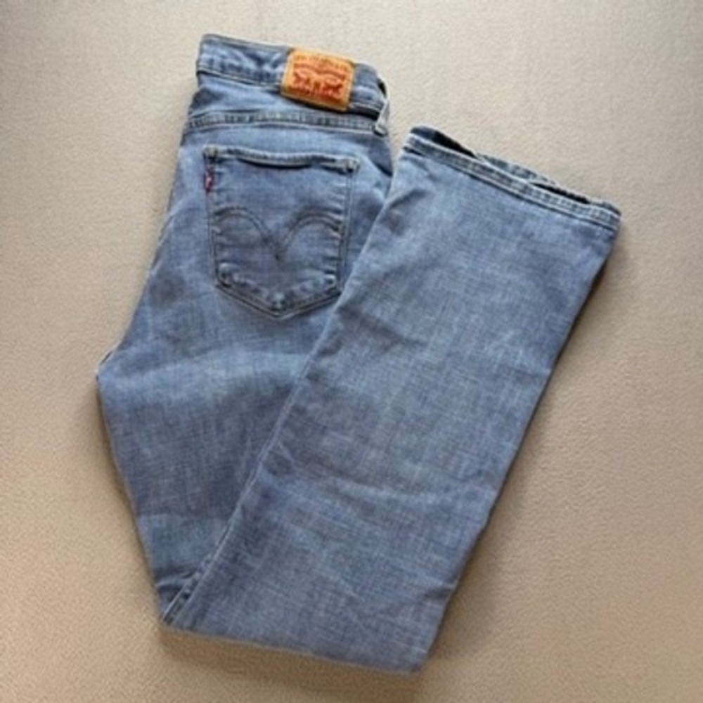 Levi's Jeans Women 30‎ (FIT 31) Blue Classic Bootcut Mid Rise Y2K Denim